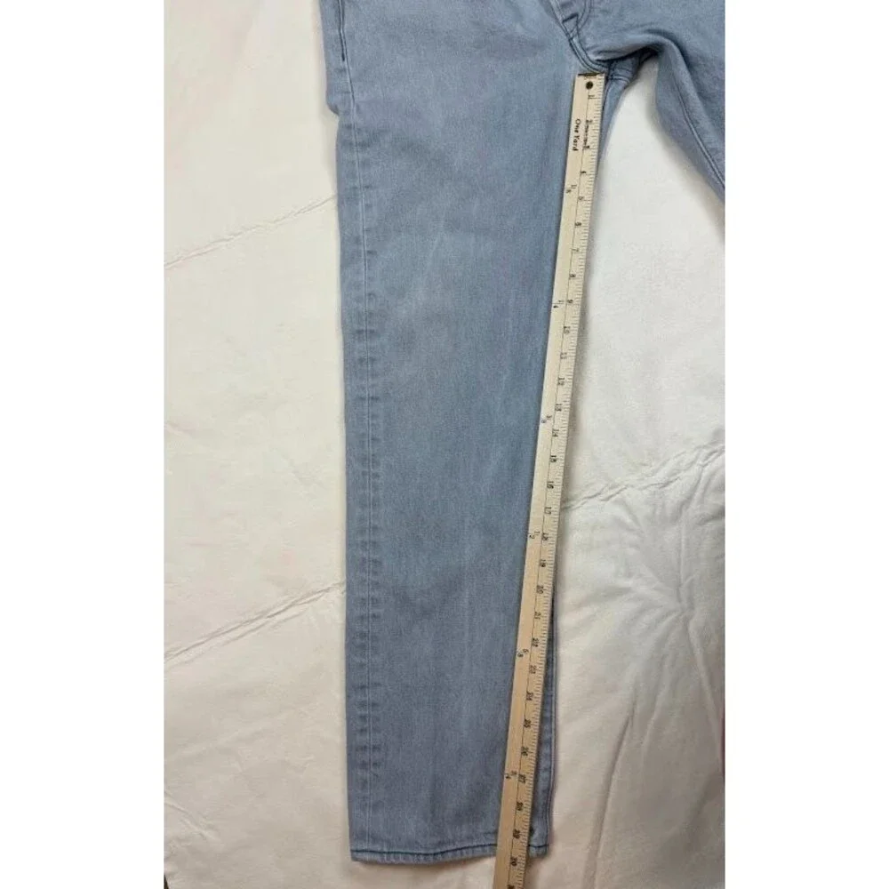 Levi's 501 Original Fit Jeans in "Silver Rigid" (Grey), 32x34 (measures 29x30) - Picture 12 of 13